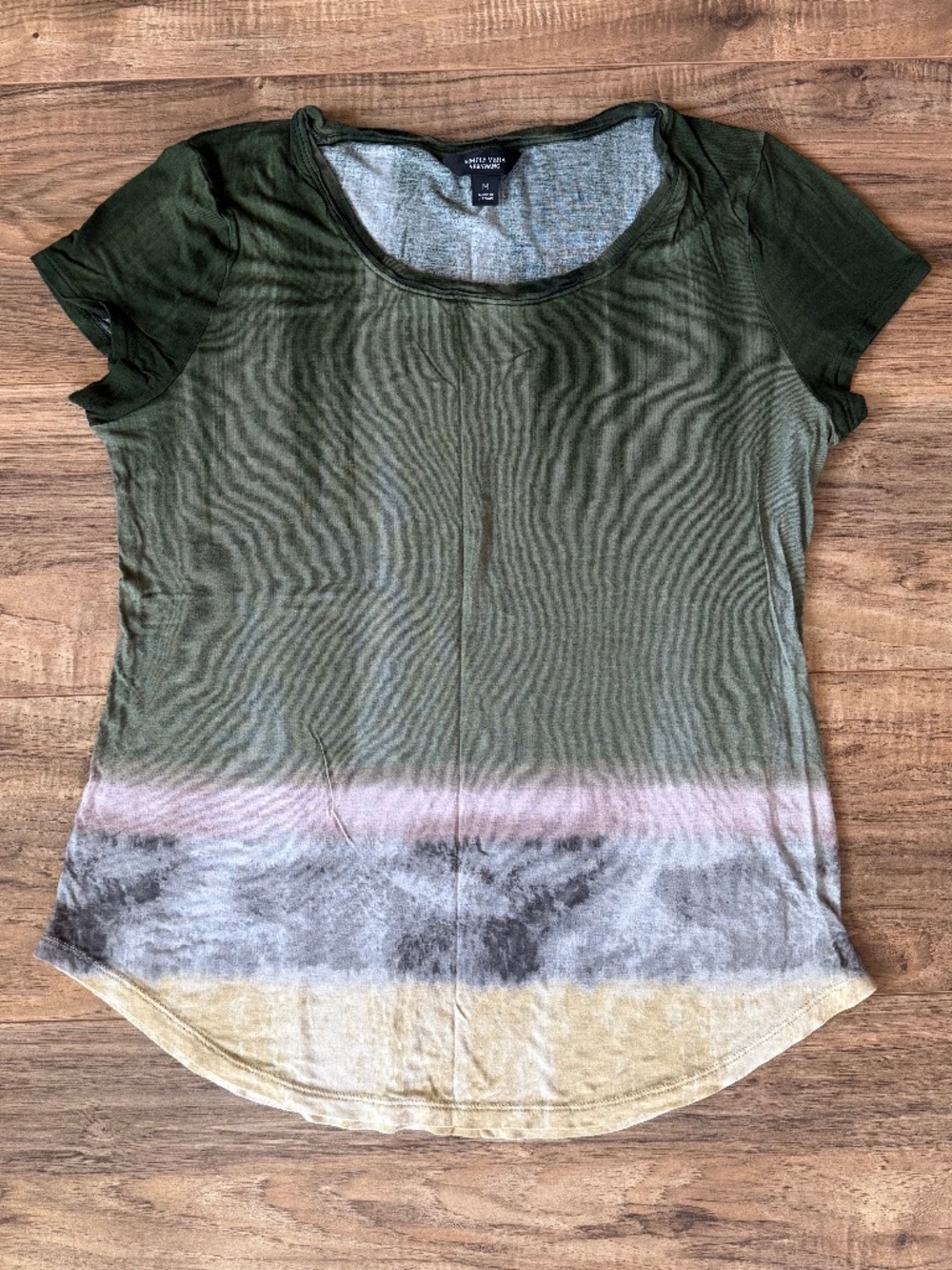 Simply Vera by Vera Wang Olive Ombre Shirt